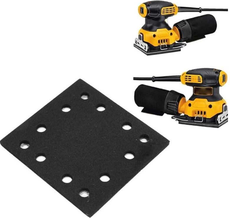 Tampon de Ponçage carré avec Plaque en Aluminium à 8 Trous et 4 Yeux Rembourrage en eva Forte Dissipation de la Chaleur ...
