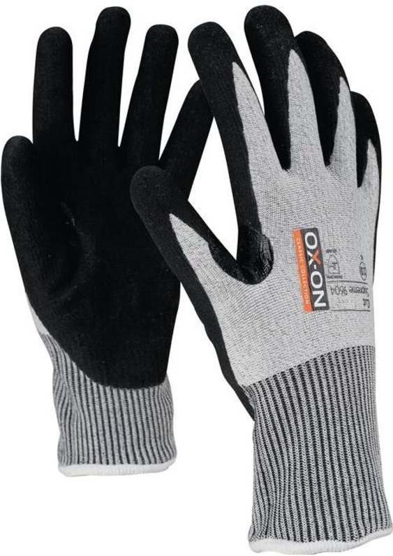 Schnittschutzhandschuhe Cut Supreme 9604 Größe 9 schwarz/grau/weiß EN388, EN420 PSA-Kategorie ii