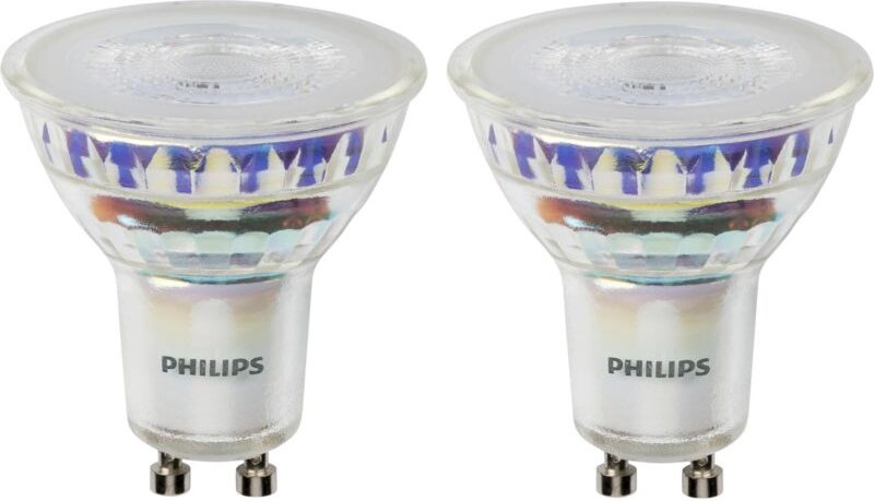 Philips Pack LED GU10 4,6 W warmweiß