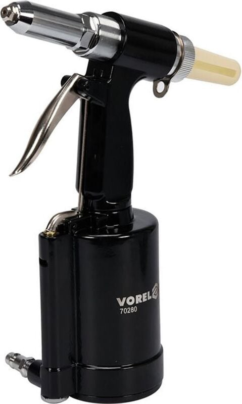 Druckluft Nietpistole pneumatische Blindnietzange ø 2,4 - 4,8 mm Popnietenzange + 4 Bits