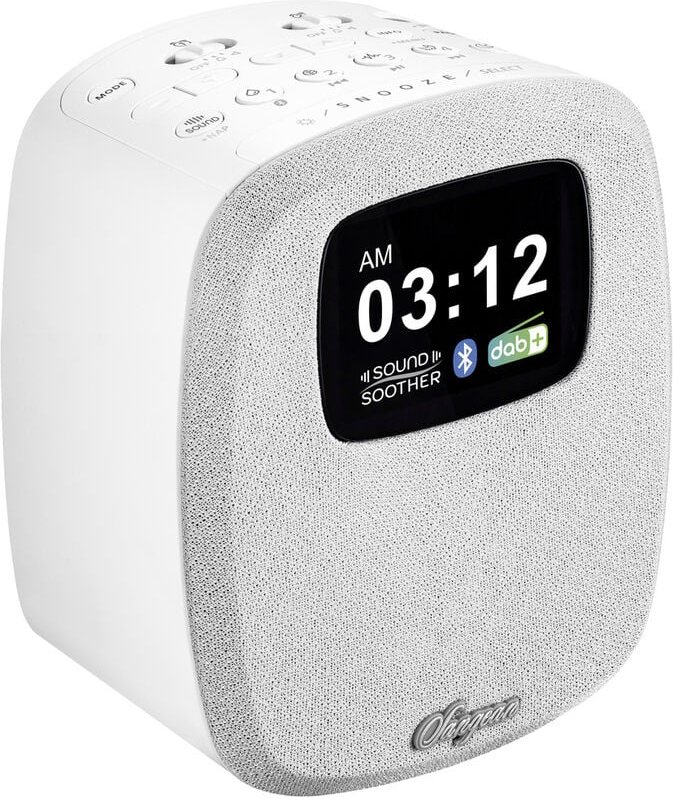 DCR-83 Tischradio dab+, ukw aux, Bluetooth®, usb Akku-Ladefunktion, Weckfunktion Weiß - Sangean