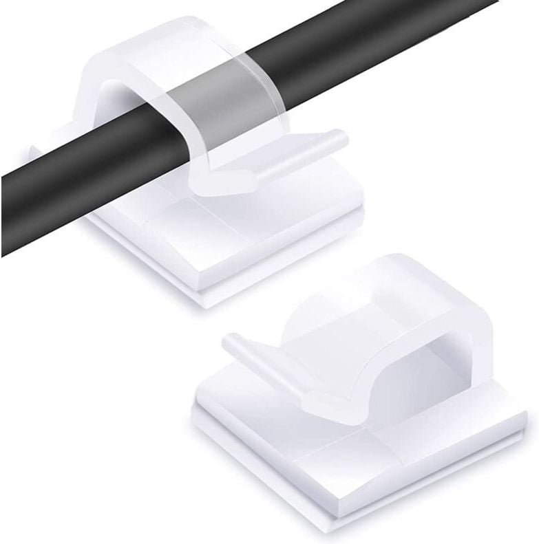 60 Stück Kabelbinder, selbstklebende Kabelbinder, Kabelmanagement, selbstklebende Kabelbinder, elektrische Kabelbinder, ...