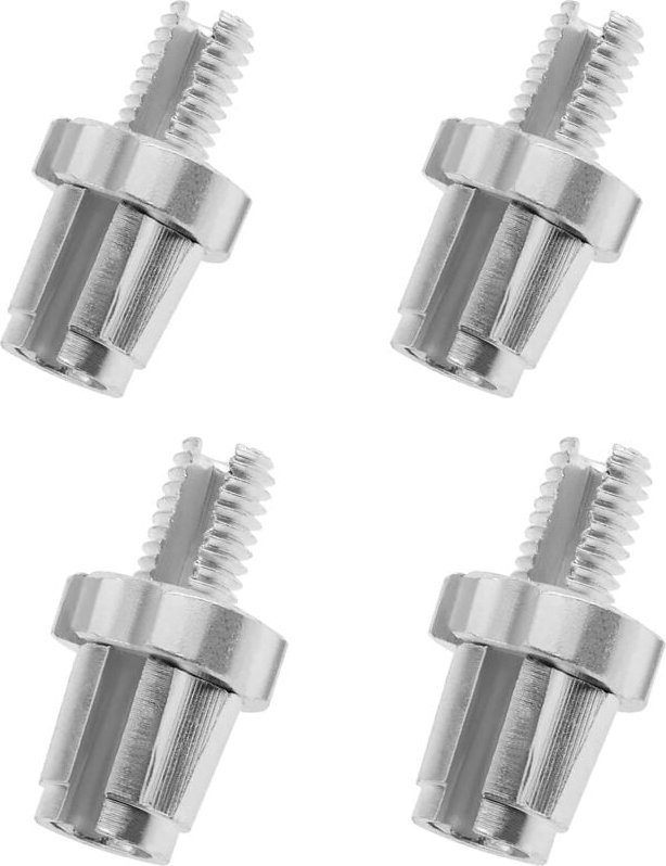 Lntyq 4 Stück Bremshebel-Einstellschrauben, Kabeleinstellschrauben, Aluminiumlegierung, Ersatz für Fahrrad, Rennrad, MTB