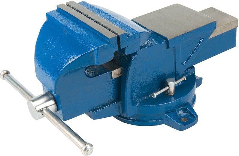 Schraubstock mit Schwenksockel Backenkapazität 100 mm