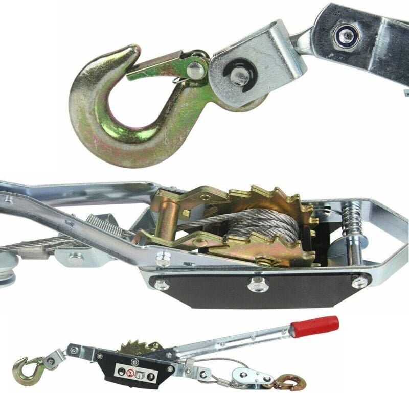 2t2000kgmanuelleseilwindemitzughaken,stahlkabelundseil