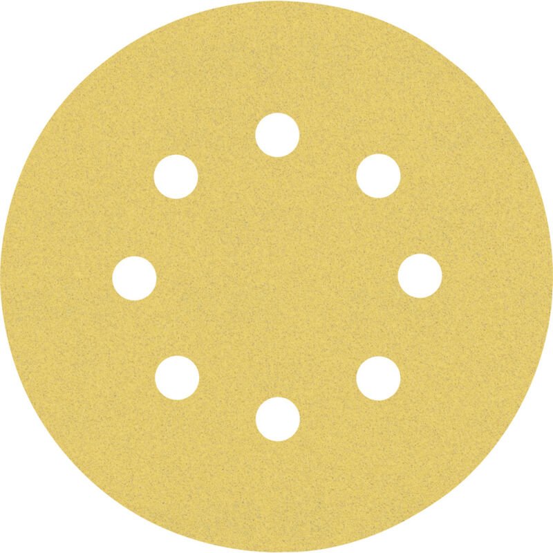Accessories expert C470 2608900912 Exzenterschleifpapier gelocht Körnung (num) 120 (ø) 125 mm - Bosch