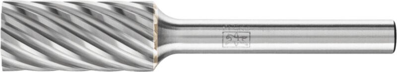 Hartmetall Hochleistungsfrässtift inox Zylinder zya ø 12x25 mm Schaft-Ø 6 mm für Edelstahl - Pferd