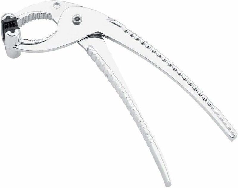 Professionelle Küchenzange, Speisezange für heiße Ofengerichte, Zinklegierungszange für gastronomische Tabletts,