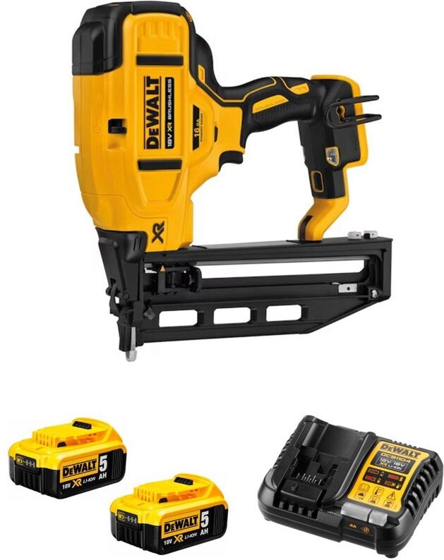 Nagler DeWALT DCN662P2-SK (2 x 5,0 Ah + DCB1104)