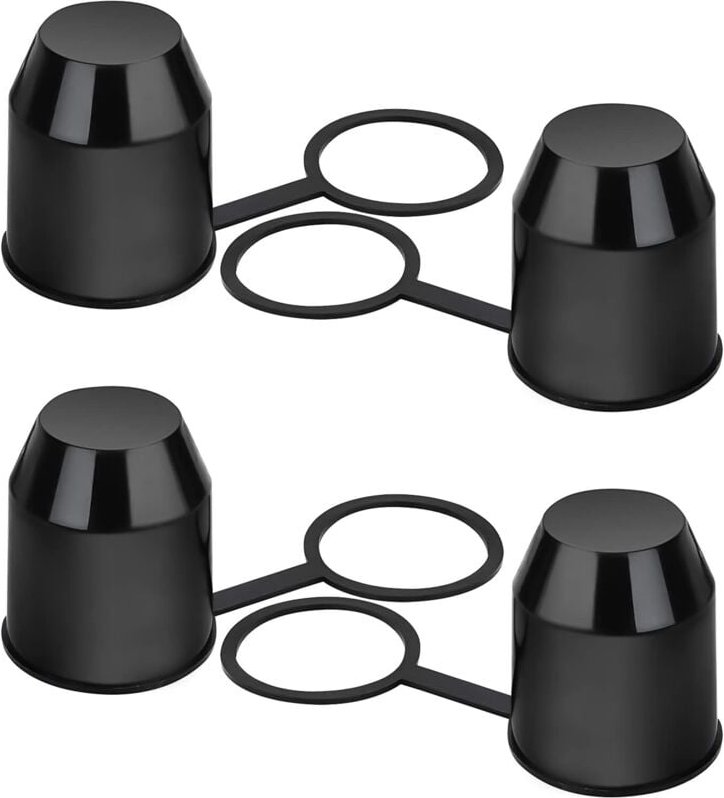 Thumbnail - Ahlsen Stück Kugelabdeckung für Anhängerkupplung, 50 mm Kugelabdeckung, Anhängerkupplungskugel, Kugelschutzkappe für Anh...