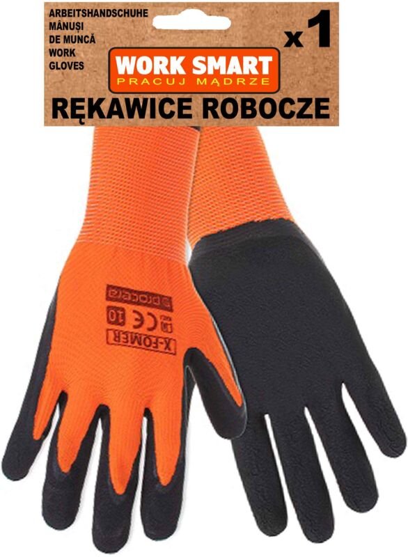 Polyester-Arbeitshandschuhe Mit Latex-Schaumbeschichtung X-Fomer 11