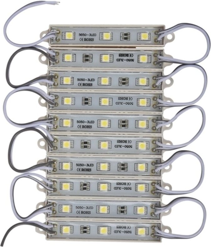 110 stücke 5050 smd 3 led Modul Streifen String Licht Wasserdicht dc 12V Cool White