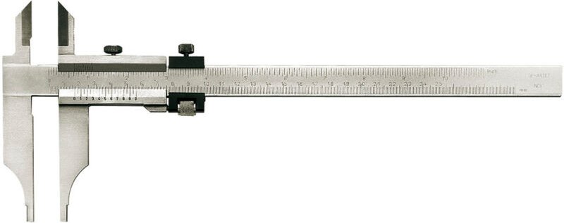 Werkstattmessschieber mit Messerspitzen, Feineinstellung 300x 90mm Forum