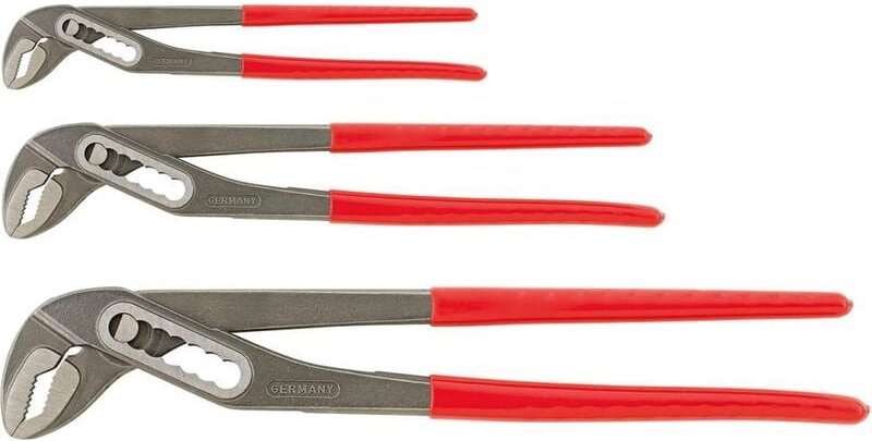 Wasserpumpenzangen-Set 3-teilig 170/250/300mm - Format