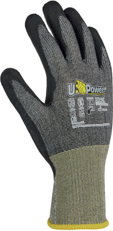 U-Power Tango Arbeitshandschuhe Sicherheits-Nylon-Touchscreen Grau 9/L