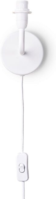 Paco Home Wandlampe Wandleuchte Innen Mit Schalter Flur Lampe Wohnzimmer Kabellänge 3m E14 Wandleuchte, Weiß