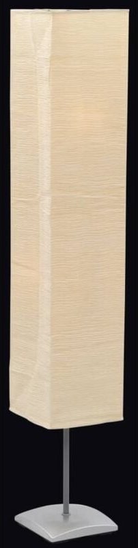 Standleuchte mit Stahlständer 135 cm Beige Vidaxl