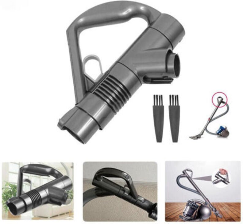 Ersatzgriff für Dyson Staubsauger DC19 DC23 DC26 DC29 DC32 DC36 DC37 (grau/titan), TRIMEC