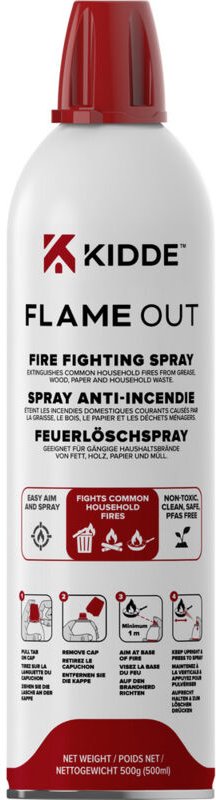 Kidde KFS-500 Wasserfeuerlöscher 0.5 l Inhalt 500 ml