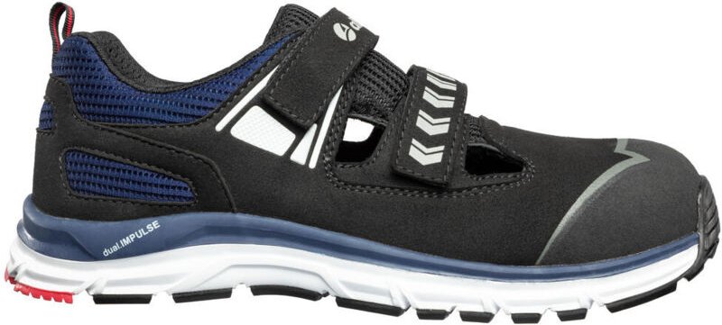 Thumbnail - FP - albatros Sicherheitssandale jetstream impulse low Gr.43 schw/blau S1P esd hro sra EN20345 - 64.753.0-43