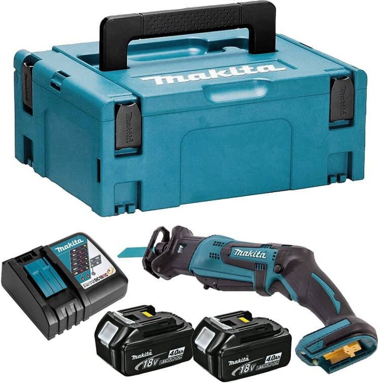 Säbelsäge 18V LXT (2x4,0 Ah) im MAKPAC-Koffer - MAKITA DJR183RMJ