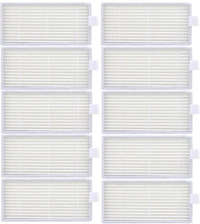 10 stücke Hepa-Filter für V5 V5S V3 V3S V50 Pro V55 X5 Roboter-Staubsauger-Ersatzteile