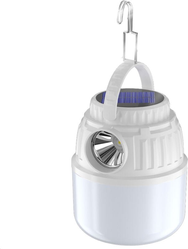 Solar Outdoor Camping Licht Tragbare LED-Lampe Ultra-Helle Ultra-Wiederaufladbare Zelt Notbeleuchtung