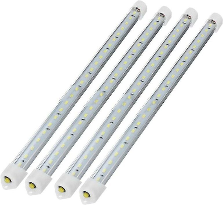 Woosien - stücke 30 cm 24 v 24 Led Auto Innen Weiß Streifen Licht Bar Auto Innen Licht Für Rv Van kabine Lkw t