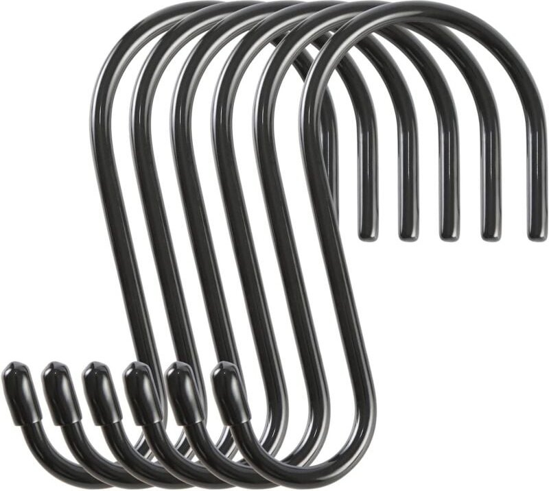 ZVD - hooks, s hooks, stainless steel, large, hanging hooks, coat hanger hooks, towel hooks, coat hooks, butcher hooks, ...