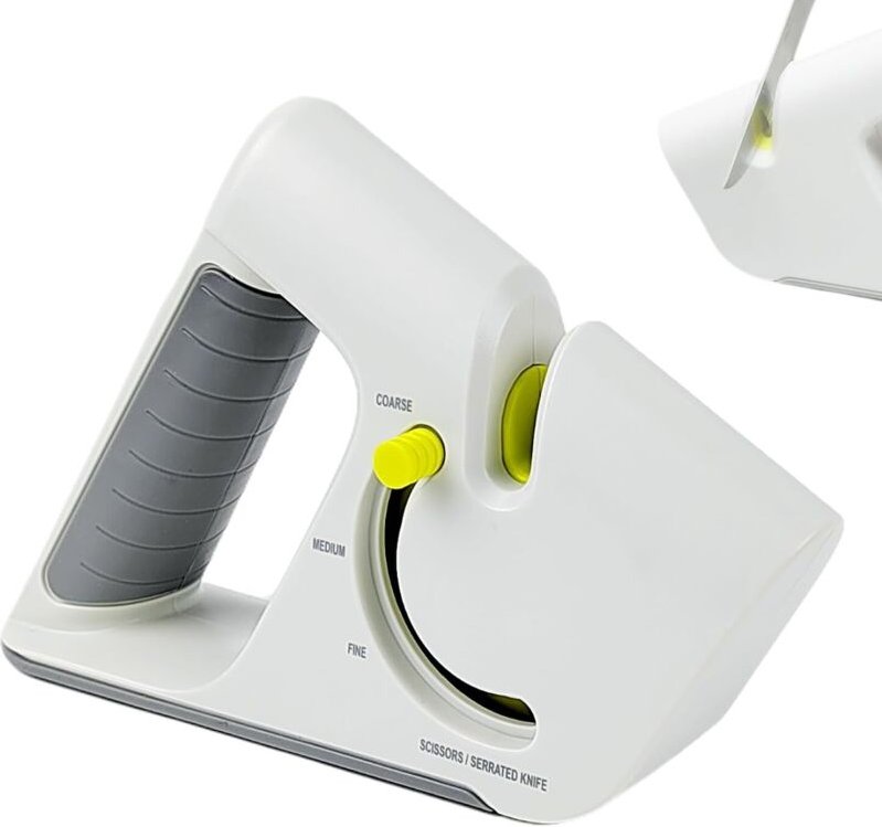 4-in-1-Messgerät, Wolframkarbid, Diamantharz und Keramik, für Keukenmessen und Scharen – Nur zum Selbermachen