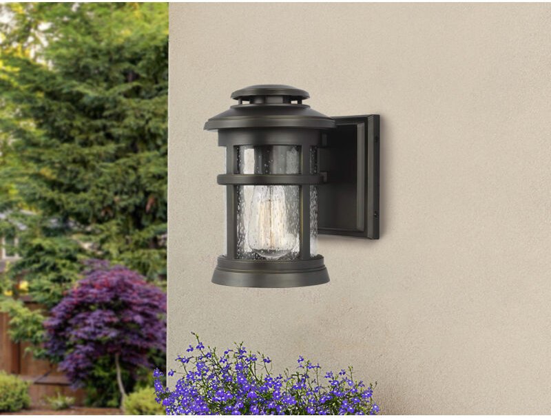 Elstead - Newport Outdoor 1 Lichtwandlaterne, Antikbronze, IP44, E27