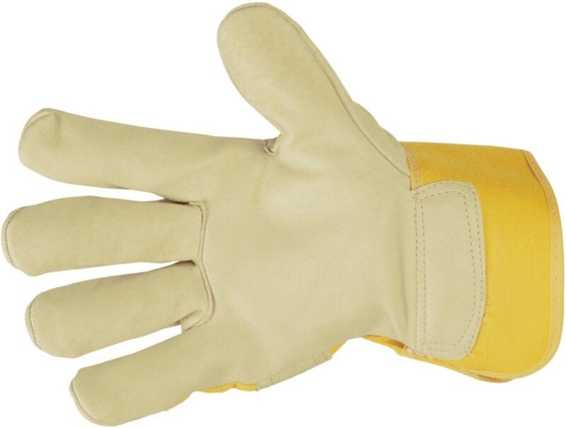 Handschuh Elephant, Schweins leder, gelb 12 Stk - Stronghand