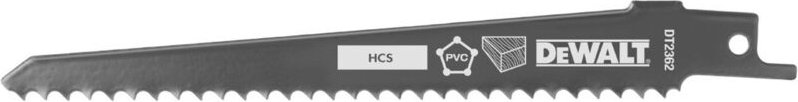 DEWALT Säbelsägeblatt HCS Holz 152 mmk DT2362-QZ 5 Stk