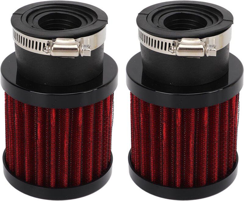 Luftfilter, verbessert das Ansprechverhalten des Gaspedals, 2 Stück ATV-Luftfilter 28-48 mm für 50cc 70cc 90cc 125cc Rol...