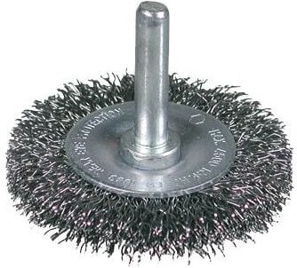 Osborn - Edelstahl-Rundbürste mit 6 mm Schaft und ø 0,20 mm Besatz (50x7x10) 0088600221