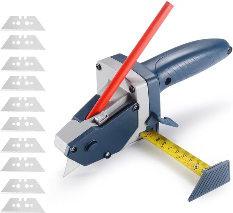 Automatisches Schneidewerkzeug für Dekorationsgegenstände, zum Schneiden von Gipskarton, Schaumstoffplatten, KT-Platten,...
