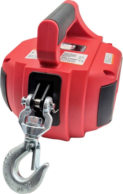 Berger&schröter - Seilwinde 31717 Zugkraft (stehend)=225 kg Antrieb über Akkuschrauber