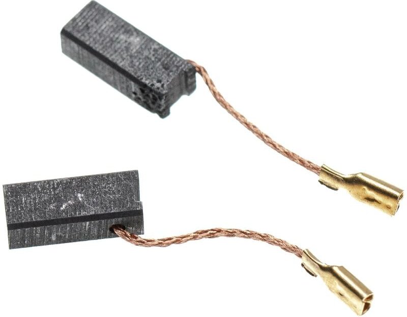 Vhbw - 2x Kohlebürste, Motorkohle, Schleifkohle 15,3 x 5 x 6,3mm kompatibel mit Metabo H20/2S r+l, SBE380S r+l, SBE420/2...