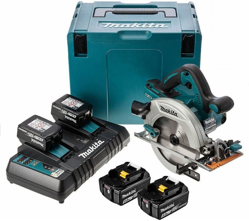 Makita - Kreissäge 36V lxt Ø190 mm (4x5,0 Ah) in makpac DHS710PT4J