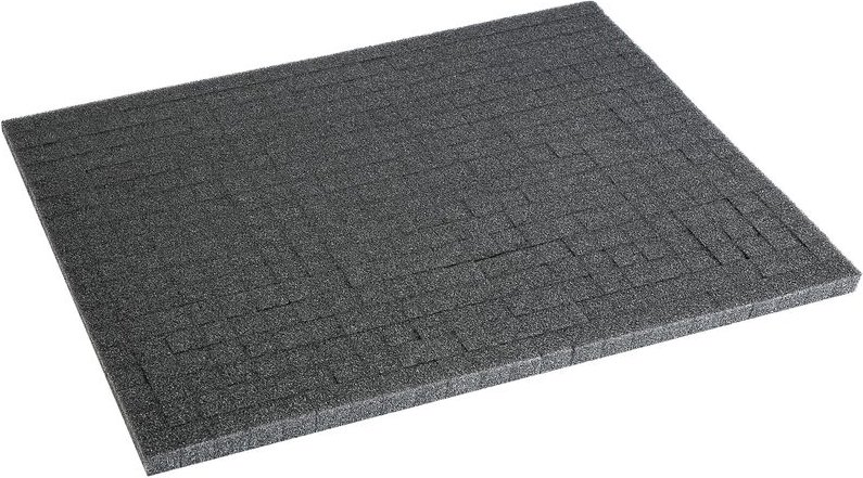 HMF - 1458G Rasterschaumstoff, Würfelschaum, ohne Rahmen, 345 x 275 mm 10 mm