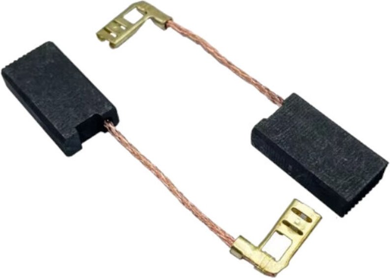 2x Trade-Shop Motorkohlen Kohlebürsten 6,3 x 12,5 x 22mm für Bosch GSH 5 CE, GBH 5 DCE, PBH 380, AKE 30 B, GKE 35 BC, PK...