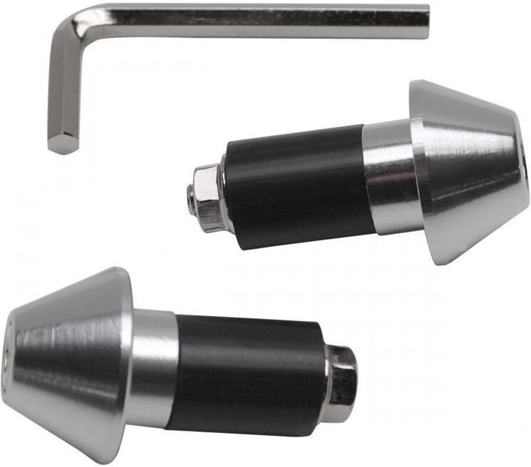Lenkerendstück replay parapluie alu poliert für Lenker Ø14mm moto