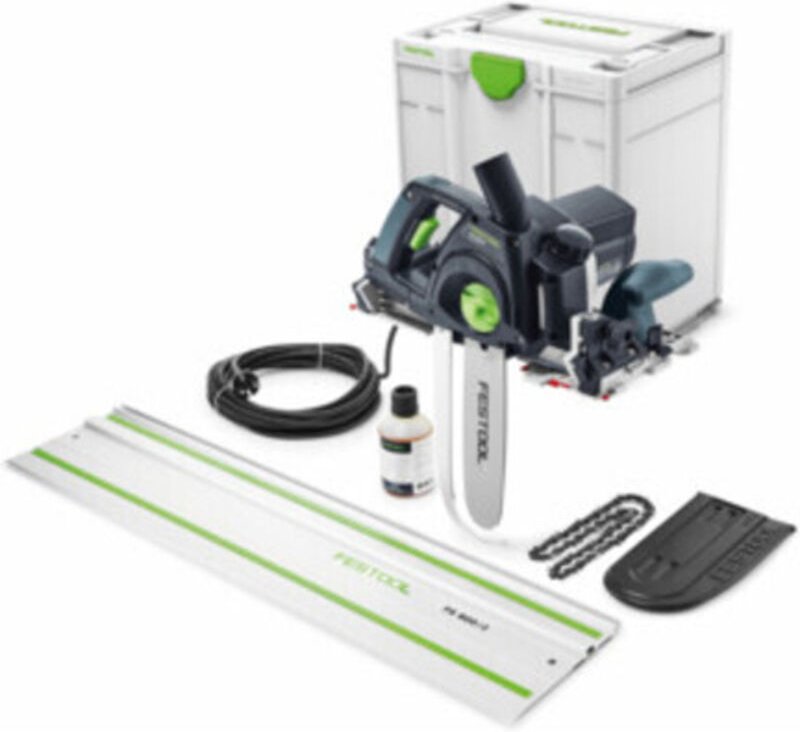 Schwertsäge ssu 200 EB-Plus-FS univers, incl. Sägekette, Führungsschiene, Zubehör, Systainer - Festool