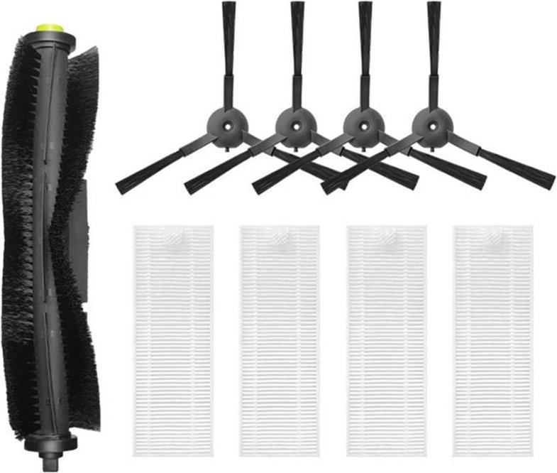 Roller Pinsel Filter Seite Ersatzteile für Qihoo 360 S10 X100 Max Robotic Staubsauger