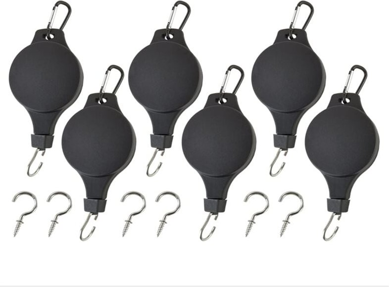 Thumbnail - Verstellbarer Aufhängehaken für die Dekoration im Haus- und Gartenbereich im Freien