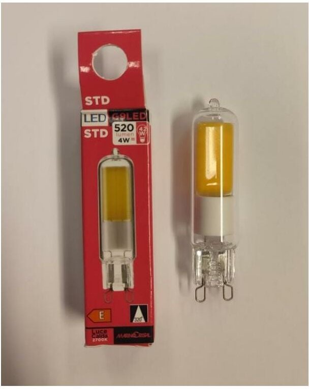 4w 2700k g9-21682 marine cristal std glas led-lampe