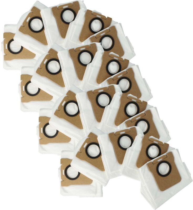 20x Staubbeutel kompatibel mit Xiaomi S20+, X10+, X20+, X10 Plus Saugroboter - Beutel für die Absaugstation - Vhbw
