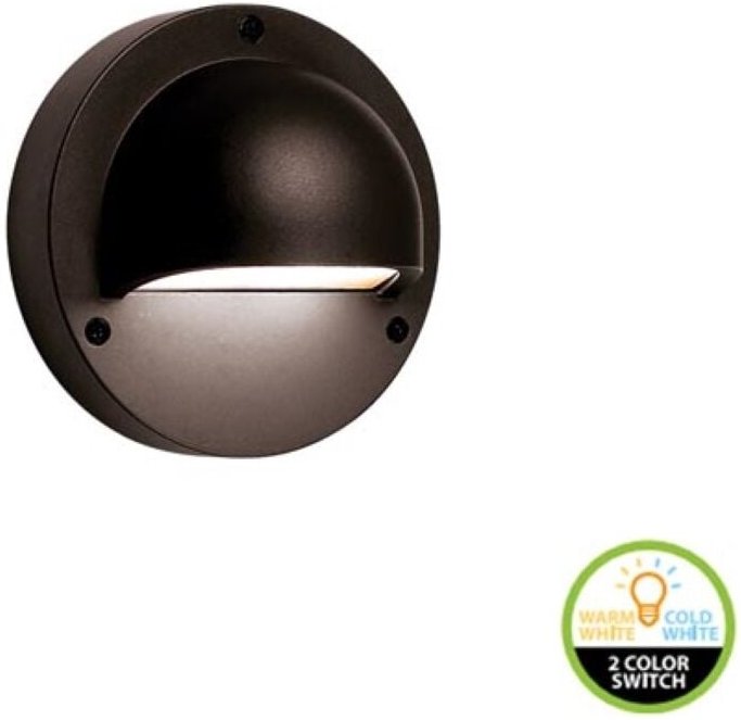 Garden Lights - Deimos schwarz - Wandleuchte - 12V - 30lm - 1W - 3000/6000K