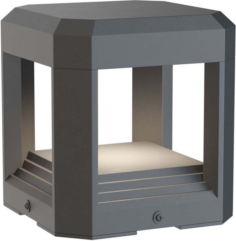 Maytoni - Stehleuchte Bodenleuchte Standlampe led Gartenlampe Wegeleuchte Alu Grau IP65