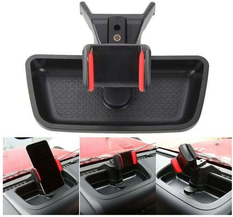 Supporto per cellulare, supporto per auto, supporto girevole per telefono, per Jeep Wrangler JK 2012-2017